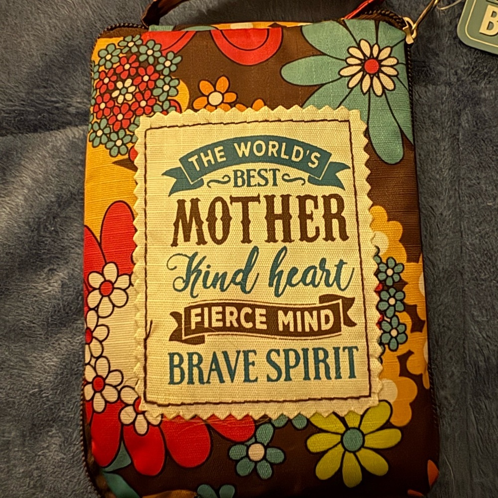 Floral Brave Spirit Tote Bag